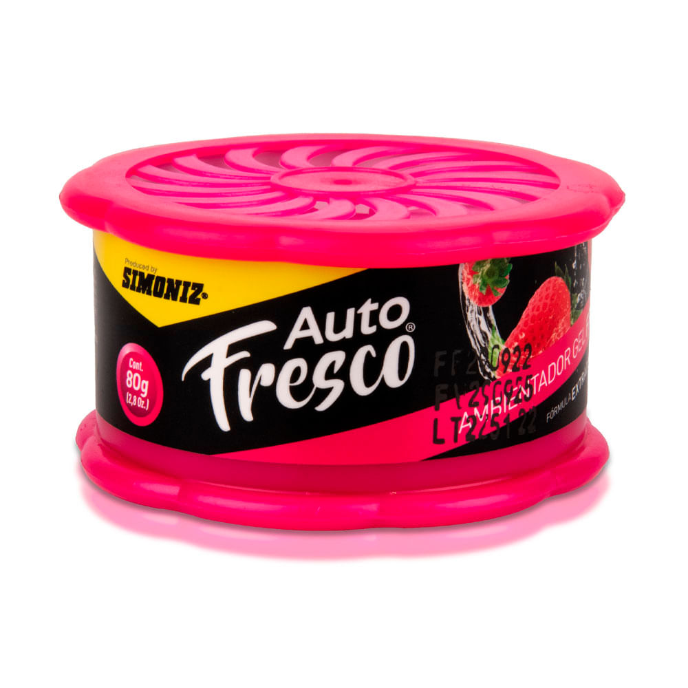 Ambientador Gel Simoniz Auto Fresco Fresa 80g