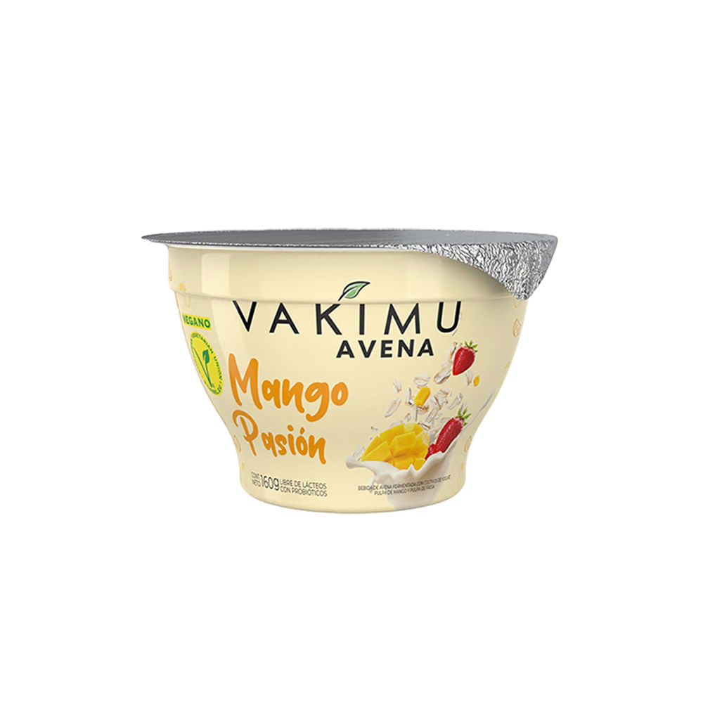 Bebida de Avena Vakimu Yoguavena Mango Pasión 160g