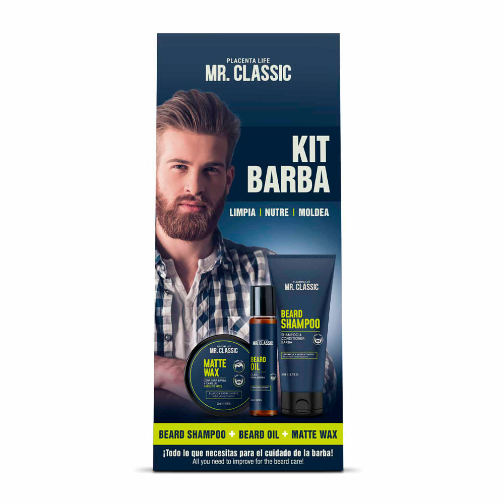 Kit Cuidado de la Barba Mr.Classic