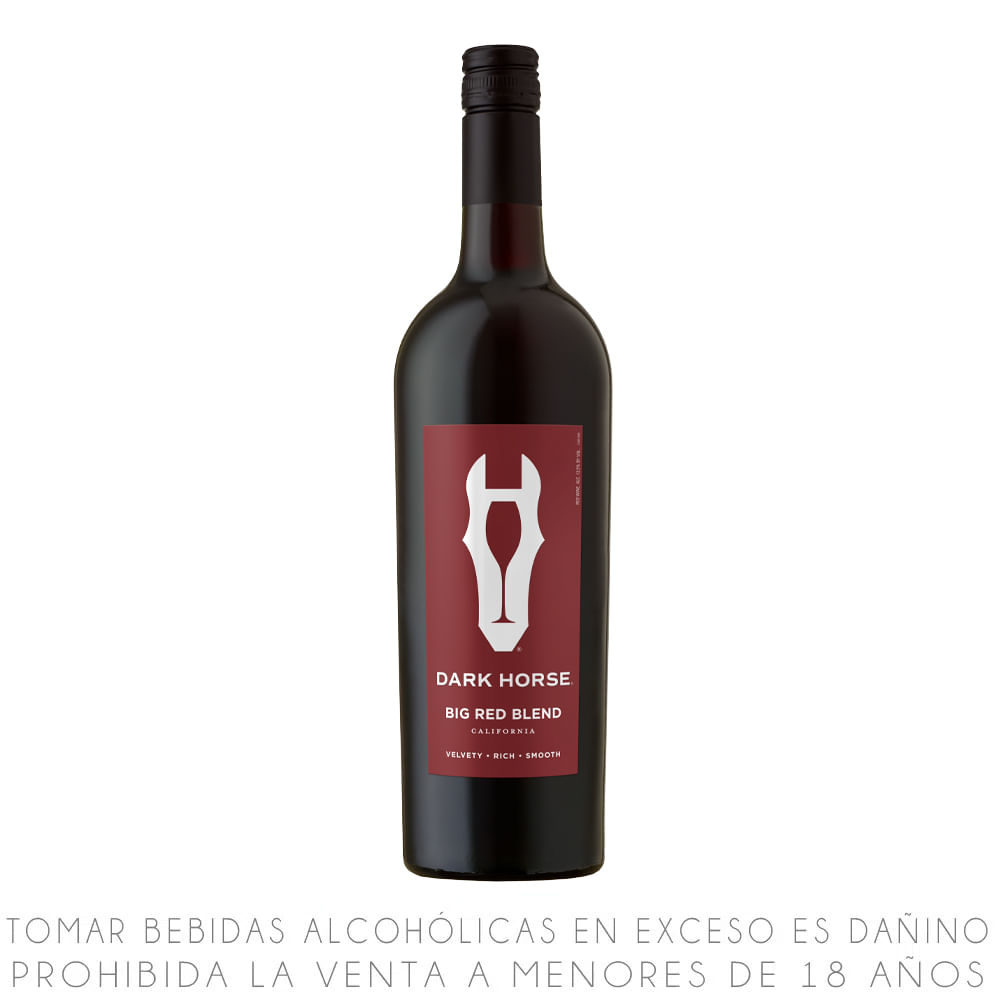 Vino Tinto Blend Dark Horse Botella 750ml