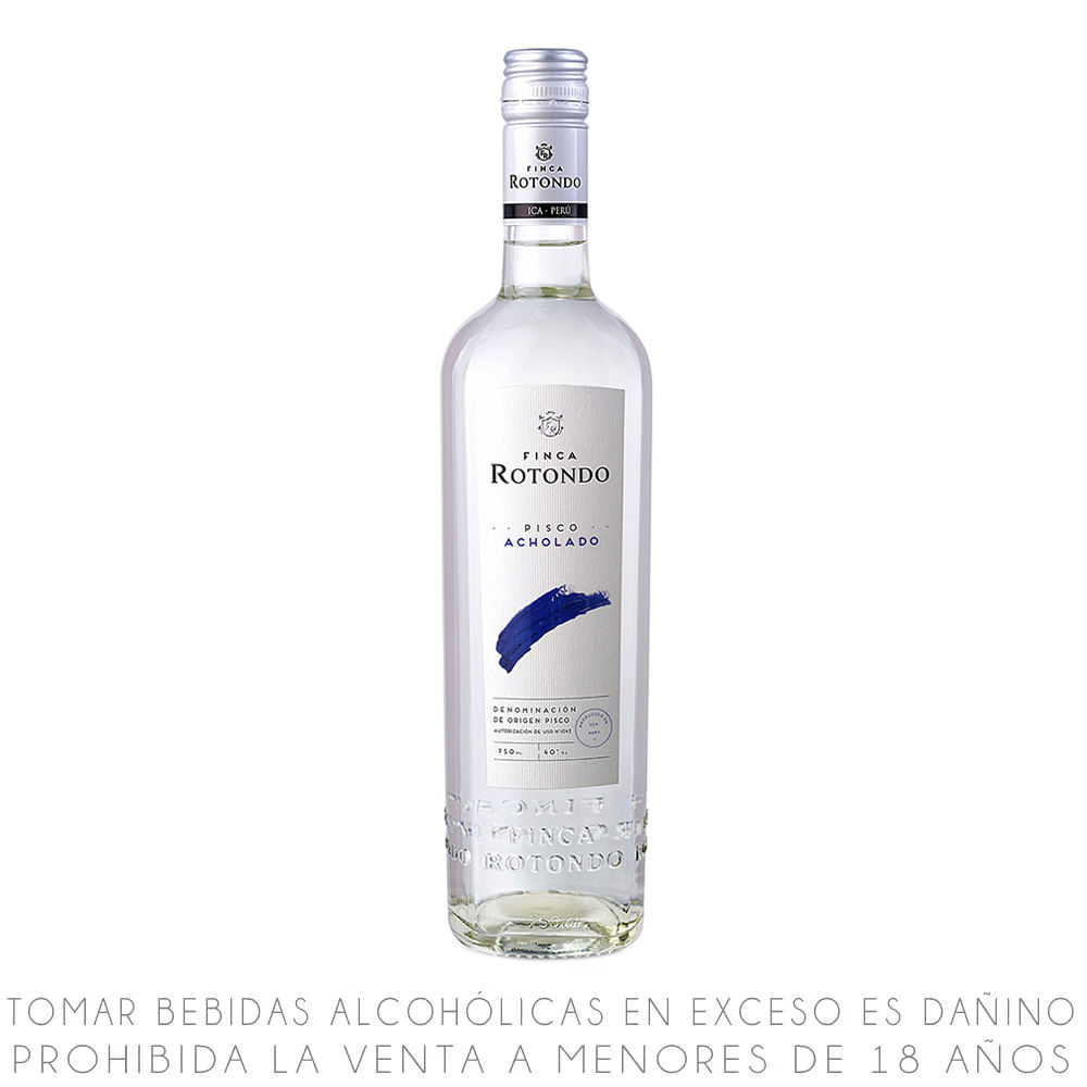 Pisco Acholado Finca Rotondo Botella 750ml