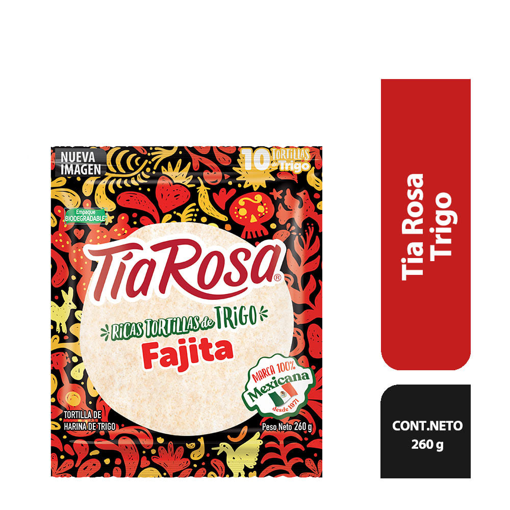 Tortilla de Trigo Tía Rosa 10un.