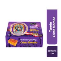 Turrón de Doña Pepa Cristo Morado 1kg
