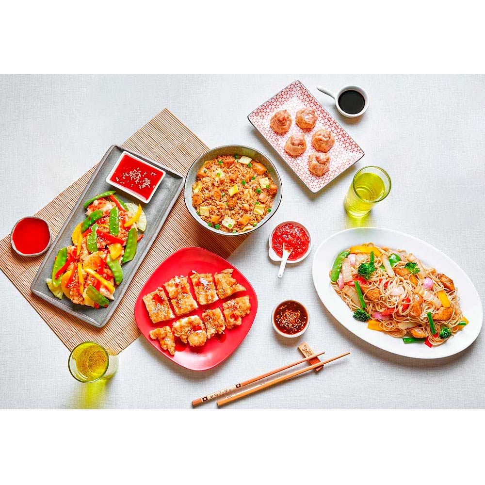 Banquete Oriental para 4 Personas