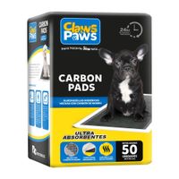 Pañales para Perro Claws Paws Carbon Pads 50un