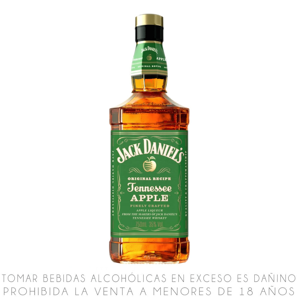 Whiskey Jack Daniel's Tennessee Apple Botella 750ml