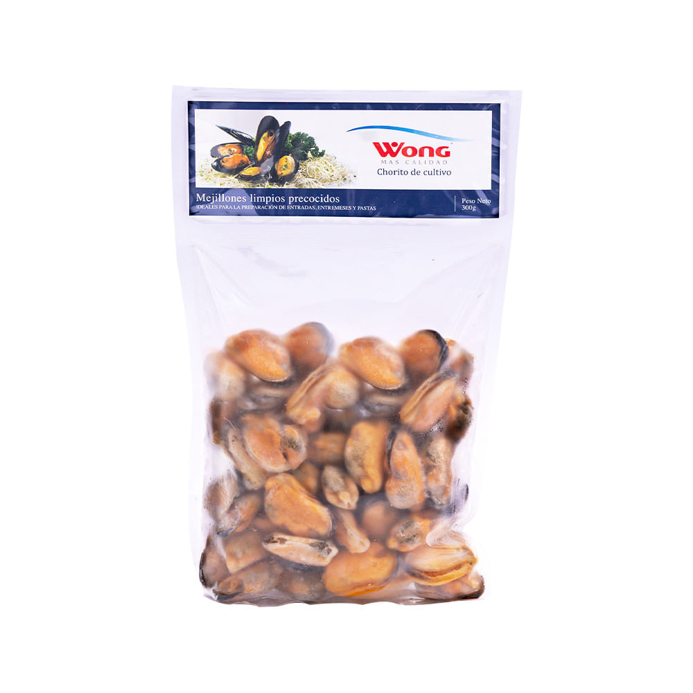 Choritos Precocidos Wong 300g