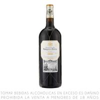 Vino Tinto Tempranillo Marqués de Riscal Reserva Botella 1.5L