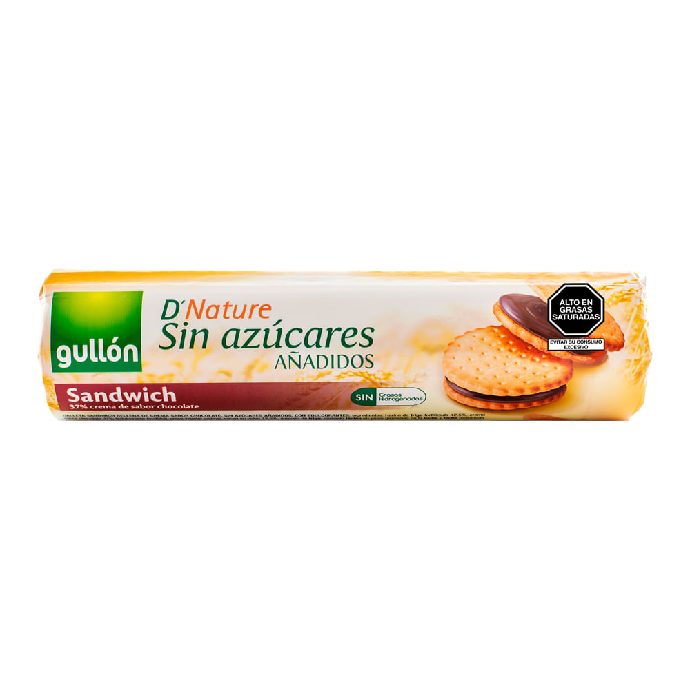 Galletas Gullón D'Nature Sin Azúcares 250g