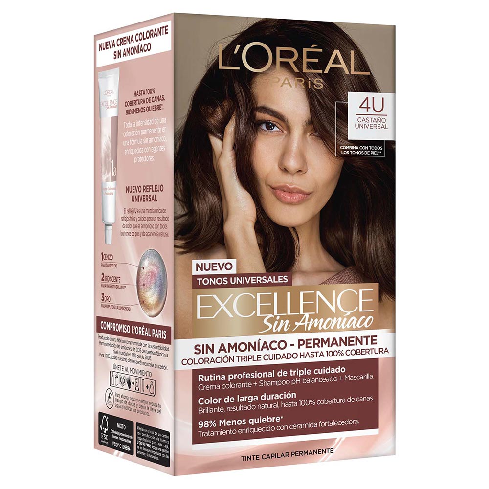 Tinte de Cabello Excellence Nudes 4U