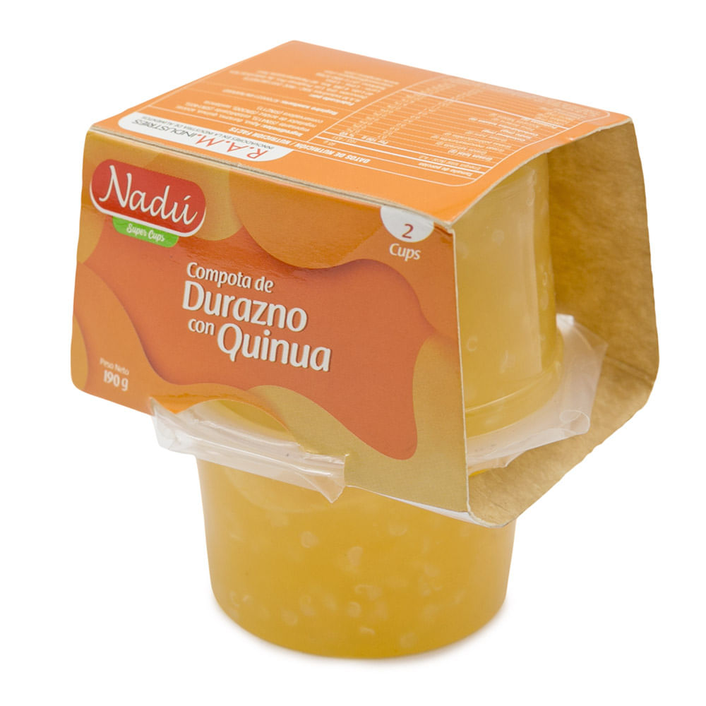 Compota de Durazno con Quinua Nad£ 190g