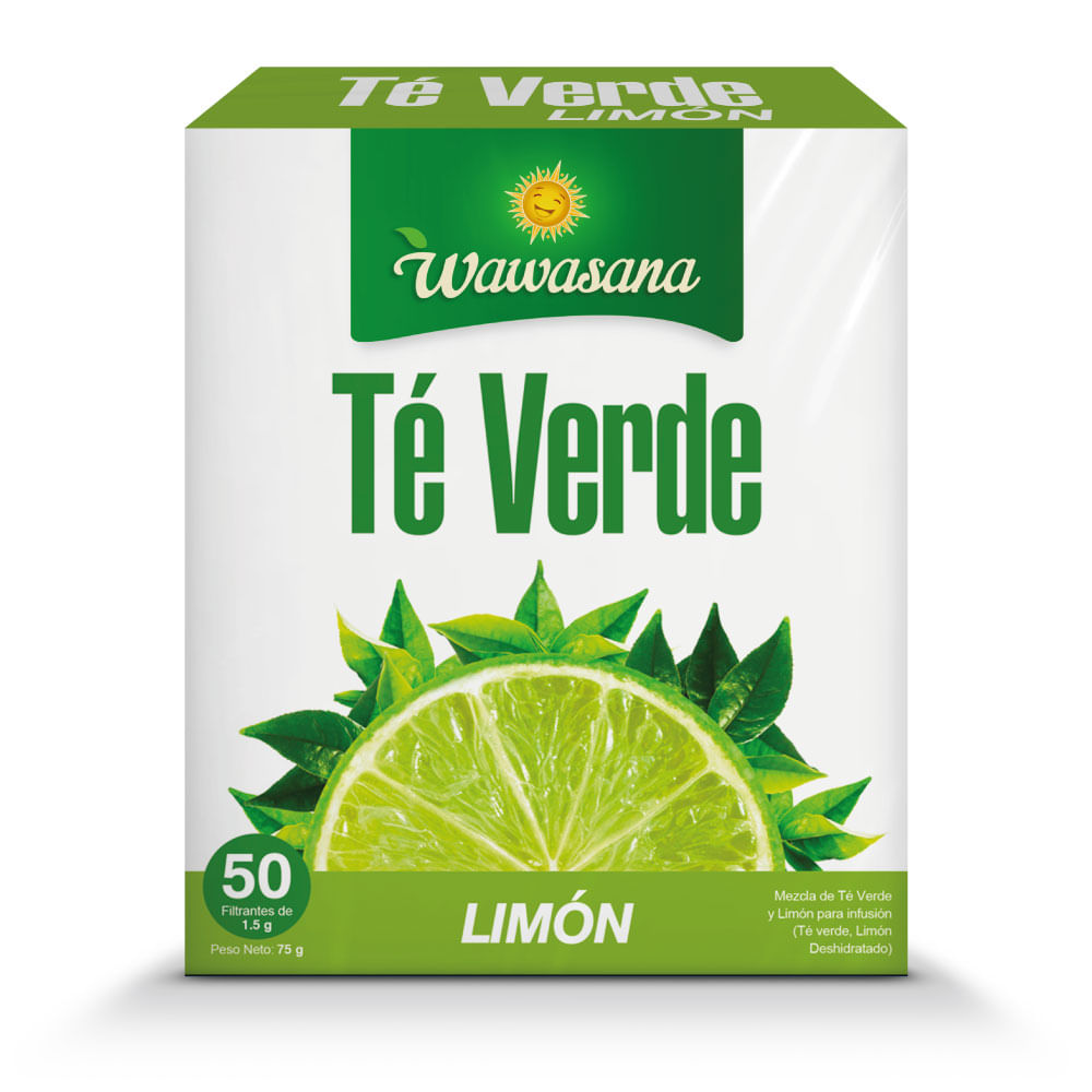 Té Verde con Limón Wawasana 50un
