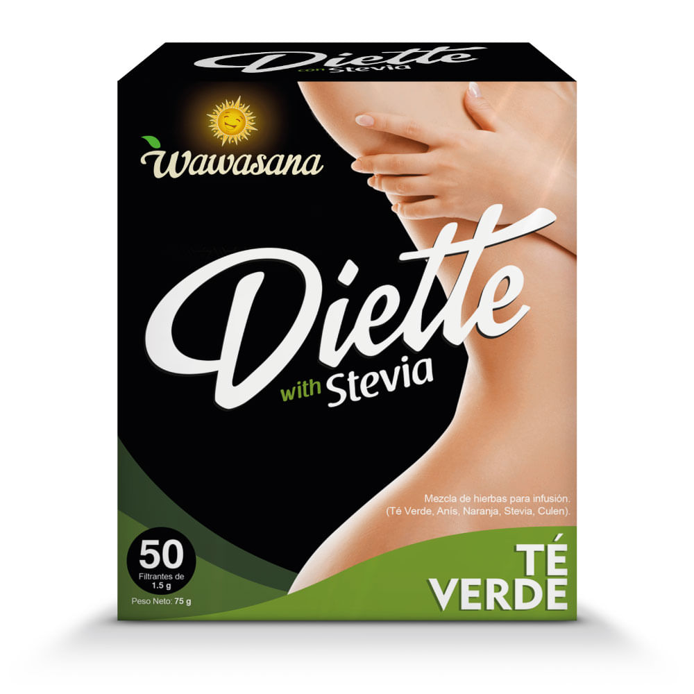Infusión Wawasana Diette Té Verde 50un