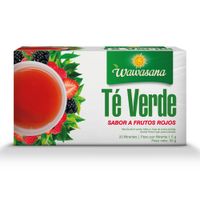Té Verde Sabor a Frutos Rojos Wawasana 20un