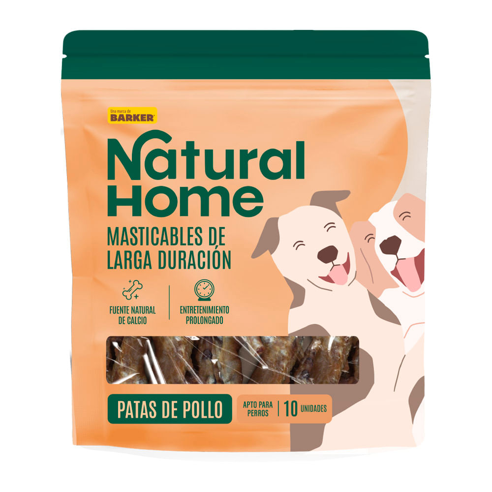 Masticables Natural Home Patas de Pollo