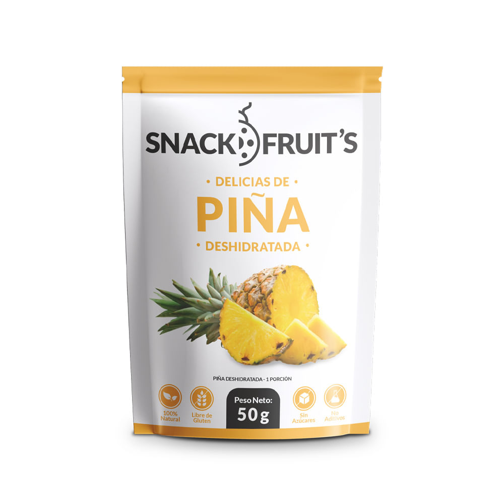 Snack de Piña Deshidratada Snack Fruits 50g