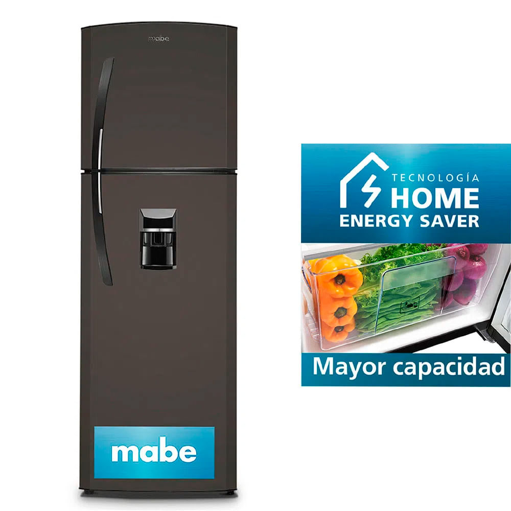 Refrigerador Top Freezer Mabe 239L RMA255FYPG Total Fresh Flow Grafito