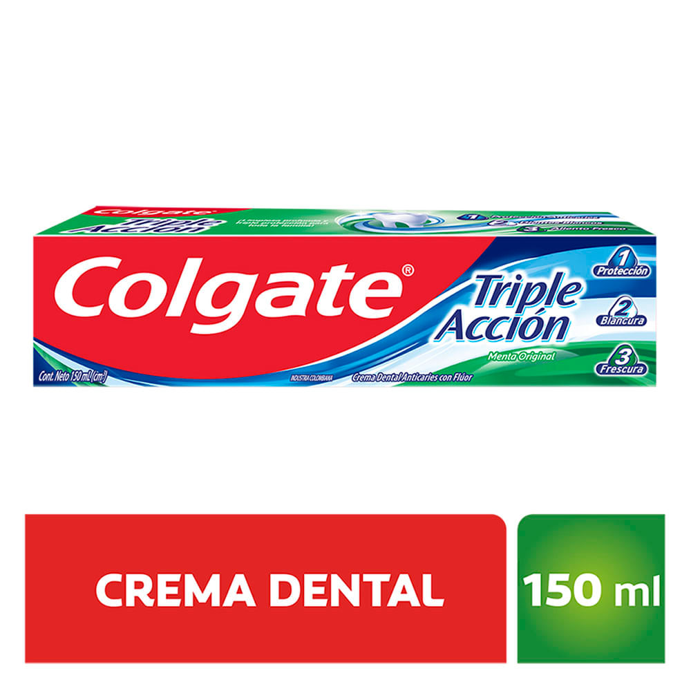 Pasta Dental Colgate Triple Acción 150ml