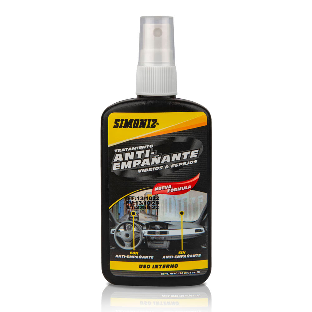 Antiempañante Simoniz para Vidrios 120ml
