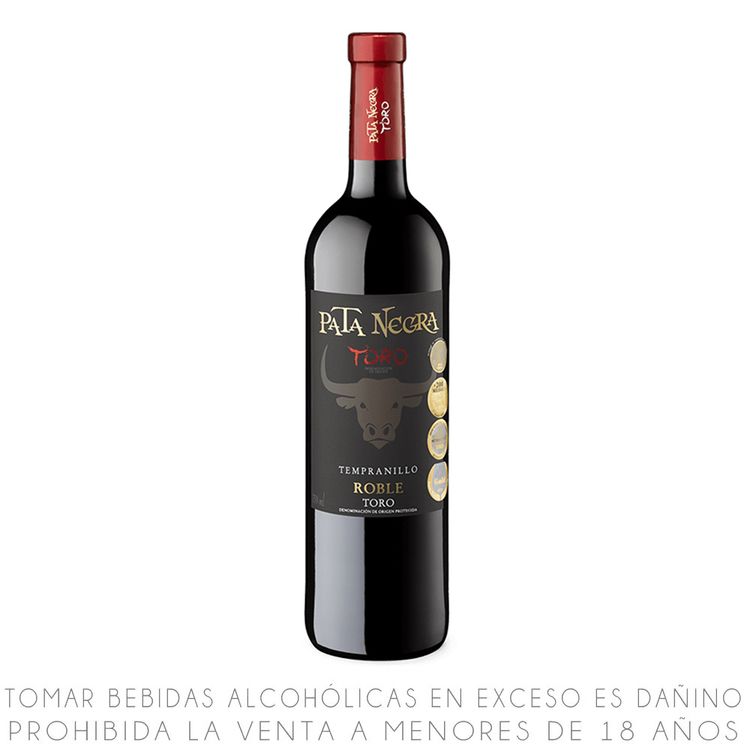 Vino-Tinto-Tempranillo-Pata-Negra-Roble-Toro-Botella-750ml-1-351653651