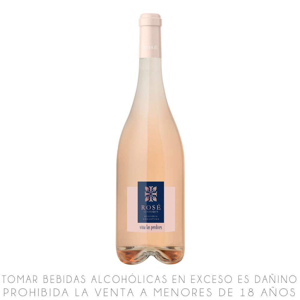Vino Rosé Malbec Las Perdices Classique Botella 750ml
