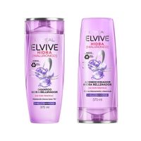 Pack Elvive Hidra Hialurónico 370ml: Shampoo + Acondicionador