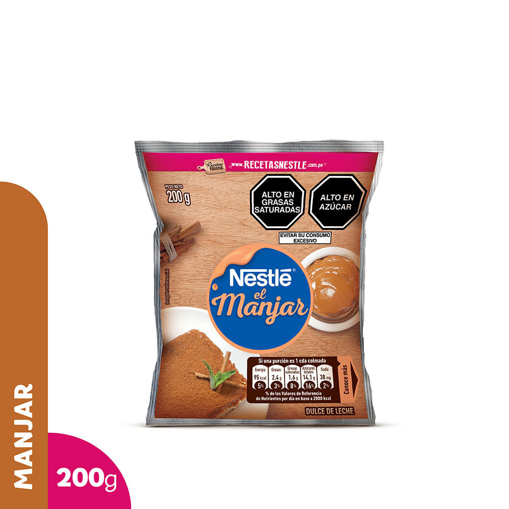 Dulce de Leche El Manjar Nestlé 200g