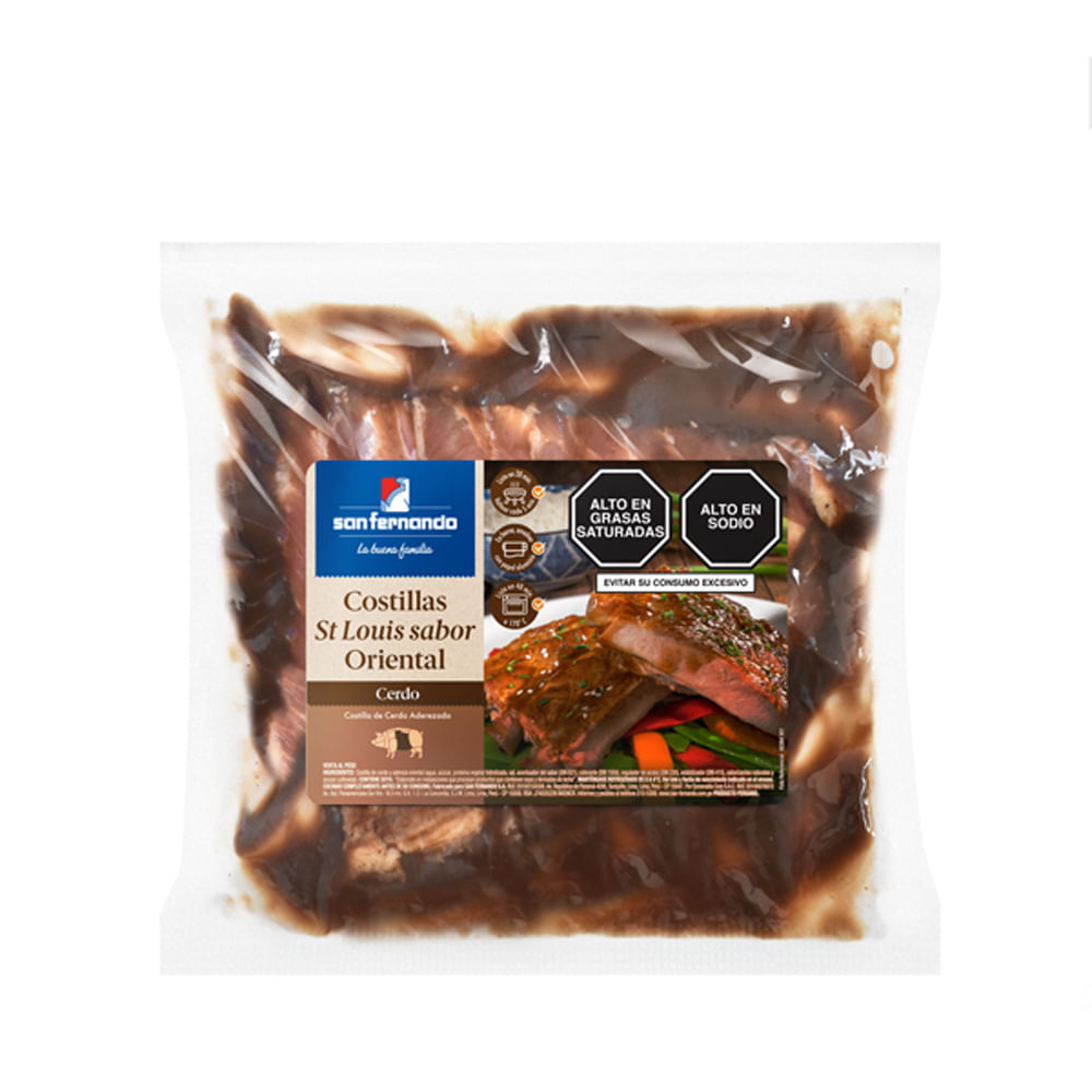 Costillas St Louis San Fernando Orientales x kg