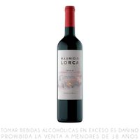 Vino Tinto Cabernet Sauvignon Mauricio Lorca Ópalo Botella 750ml