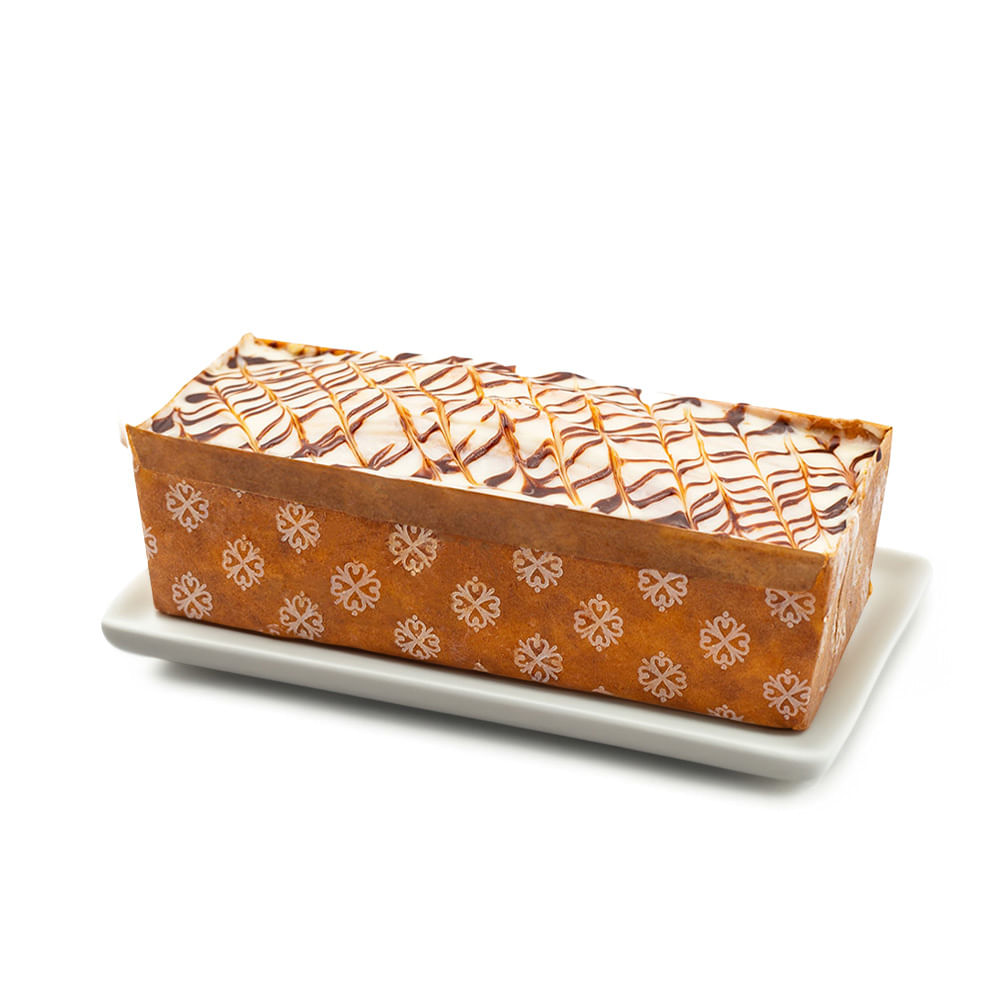 Keke de Vainilla con Glaseado Rectangular Cuisine & Co