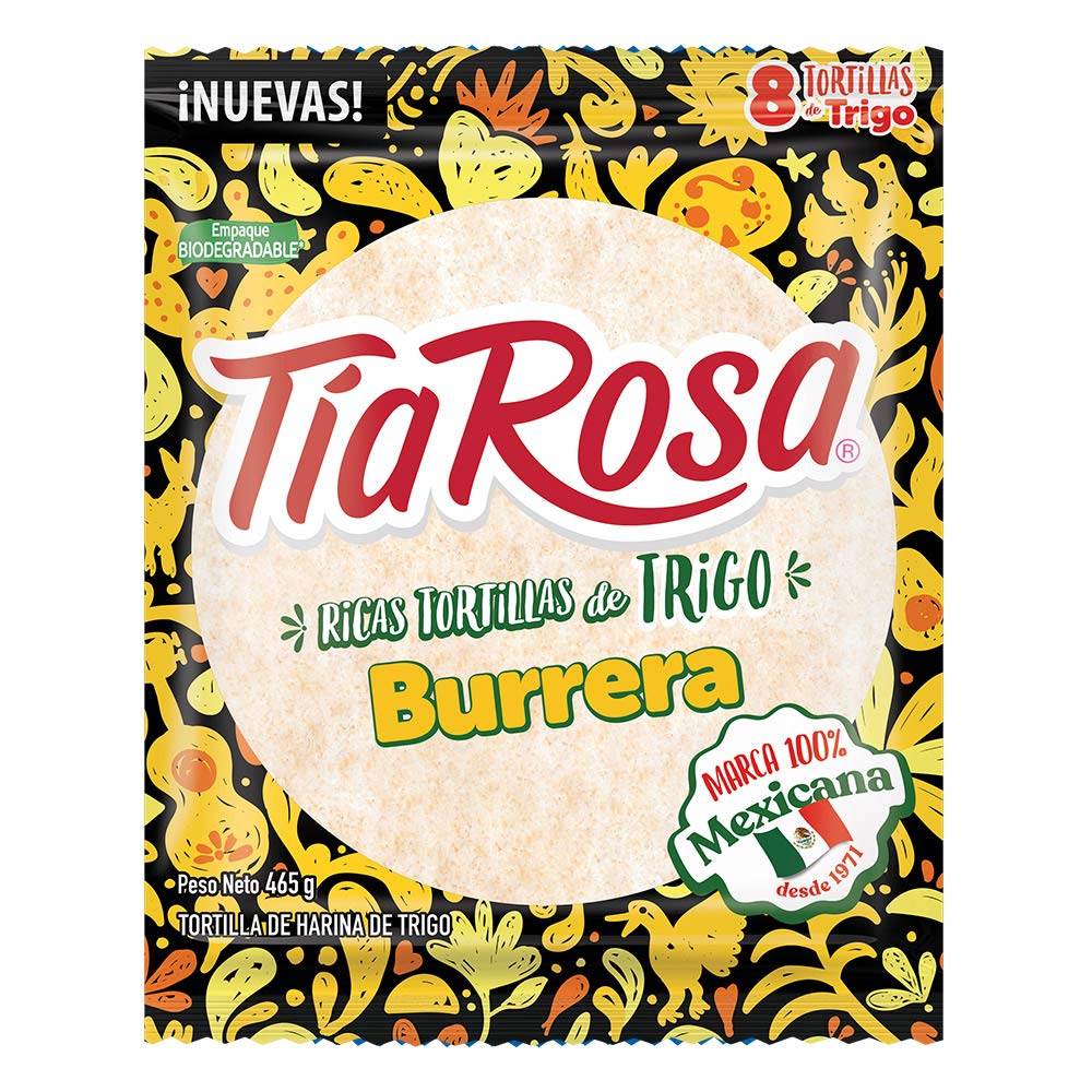 Tortillas de Trigo Tía Rosa Burrera 465g
