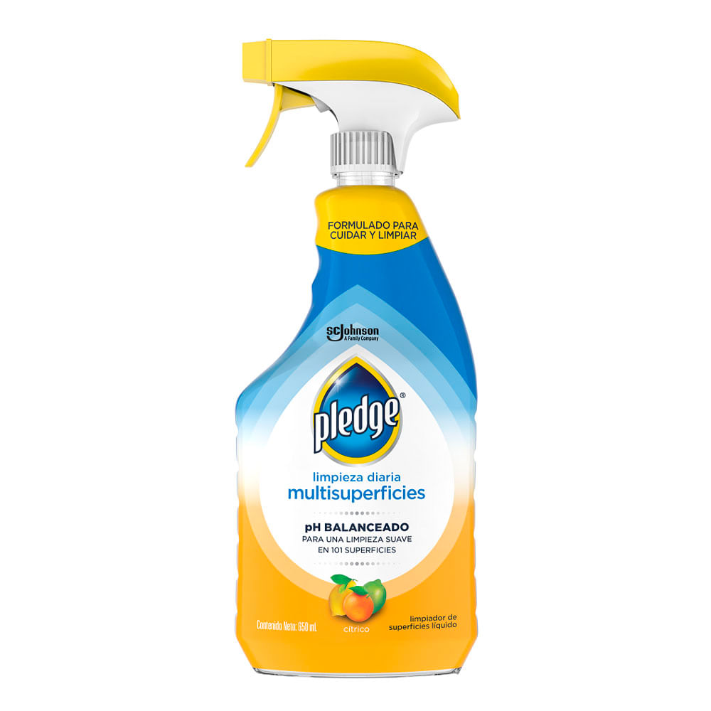 Limpiador Multisuperficies Pledge Citrus 650ml