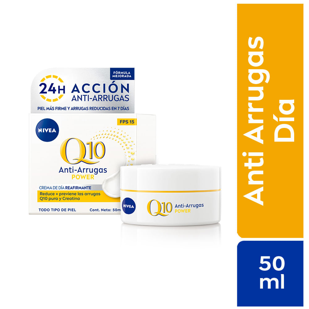 Crema Anti Arrugas de Día Nivea Q10 Power FPS15 50ml