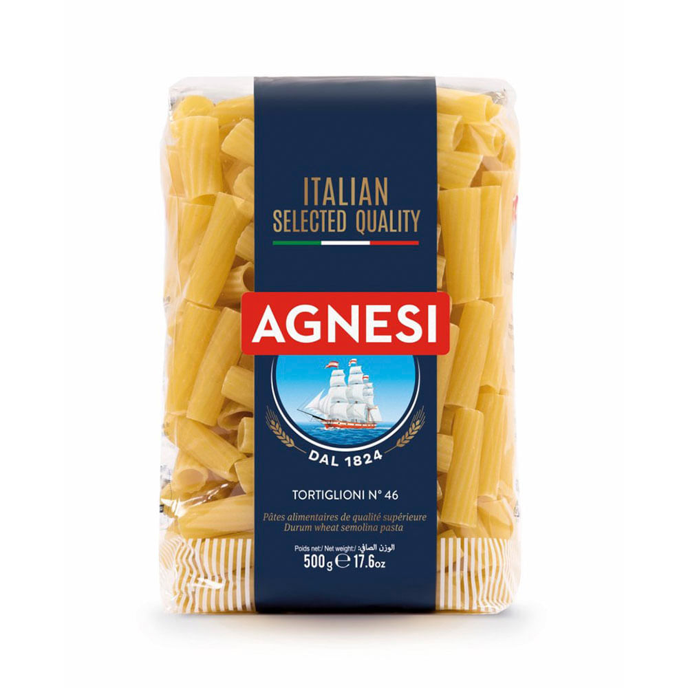 Pastina Agnesi Tortiglioni N46 500g