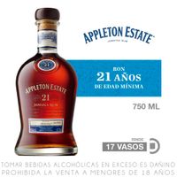 Ron Appleton Estate 21 Años Botella 750ml