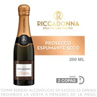 Espumante Seco Riccadonna Prosecco Botella 200ml
