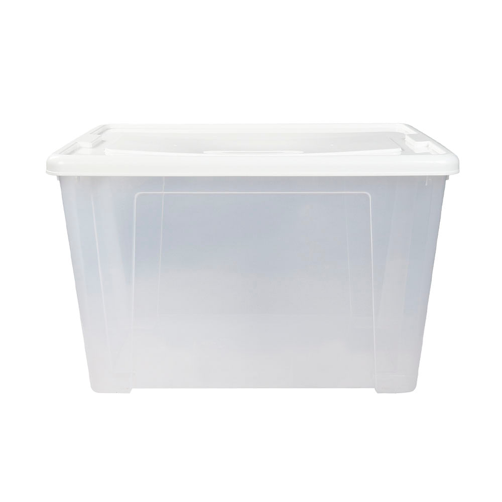 Caja Organizadora Krea Básica Blanca 60L