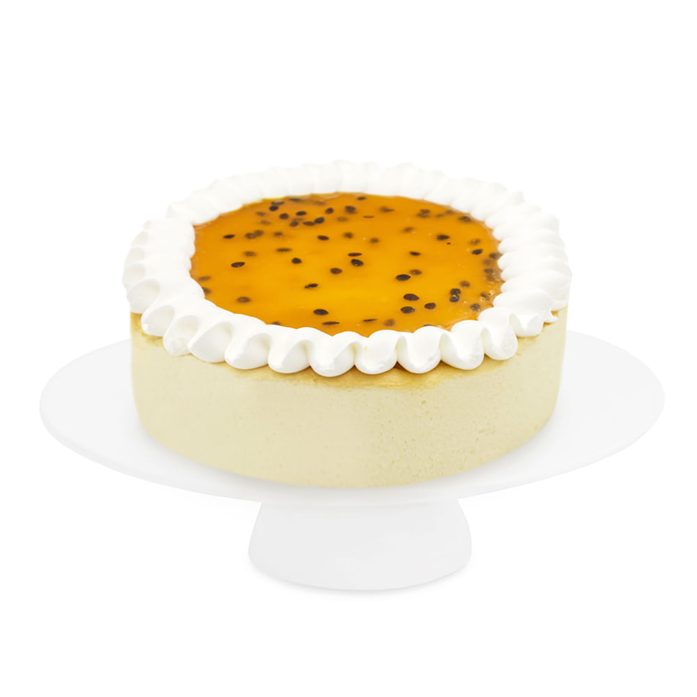 Cheesecake Horneado de Maracuyá Dulce Pasión 10 Porciones