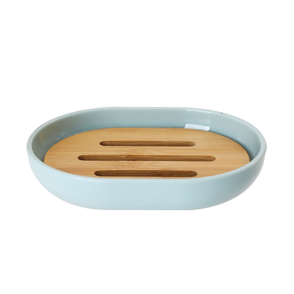 Jabonera Krea Bamboo Aqua