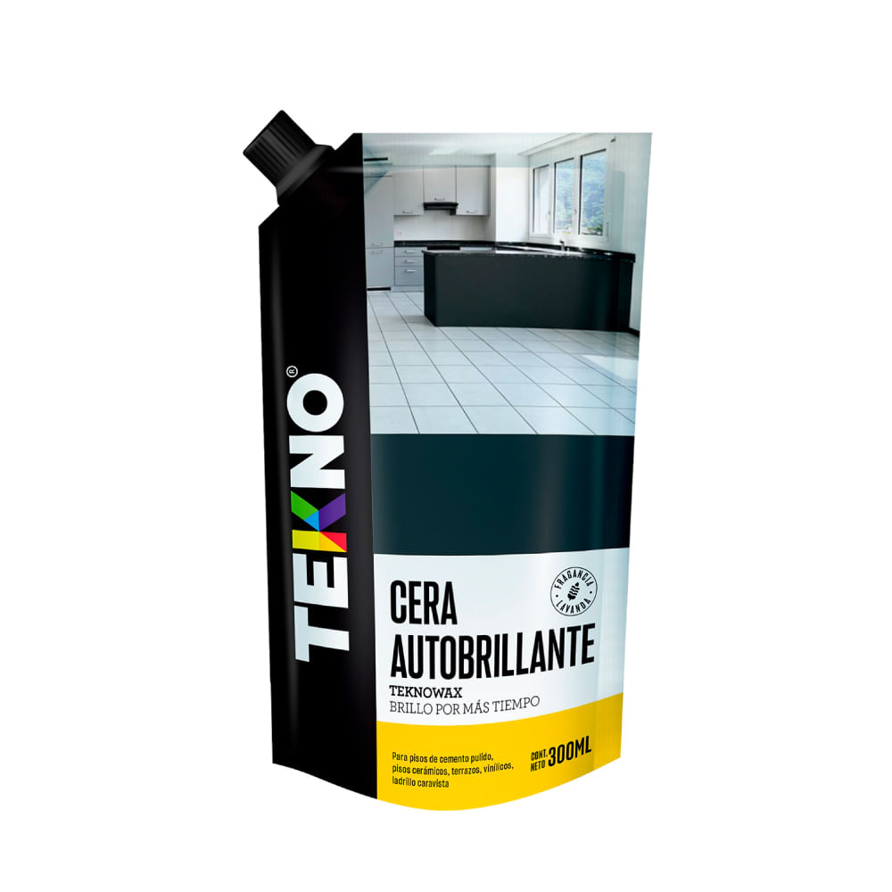 Cera Negra Autobrillante TeknoWax Doypack 300 ml