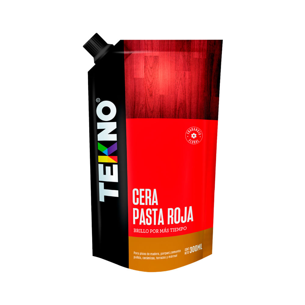 Cera Roja en Pasta Tekno Doypack 300 ml