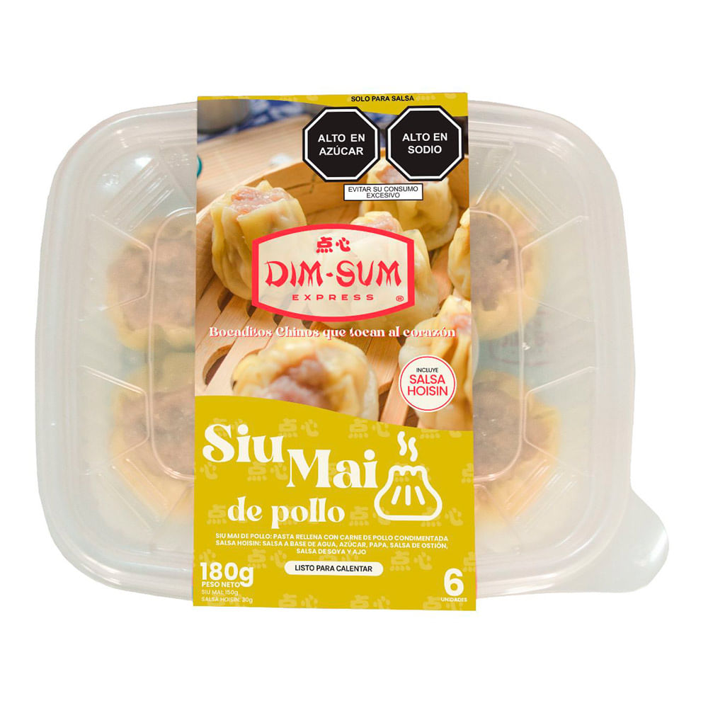 Siu Mai de Pollo Dim Sum 6un