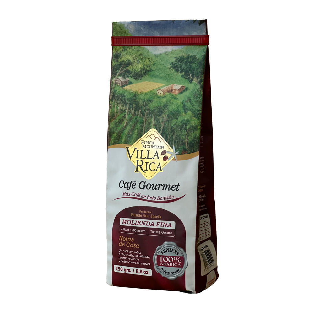 Café Molido Mountain Villa Rica Molienda Fina 250g