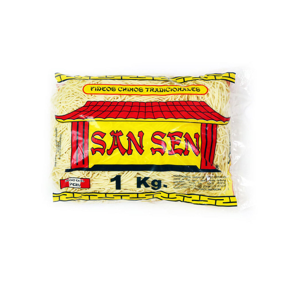 Fideo chino SAN SEN Bolsa 1Kg