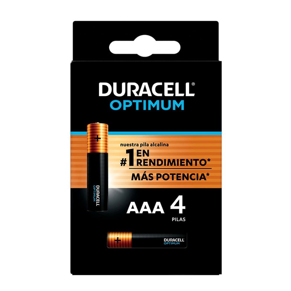 Pila Duracell Optimum 4AAA