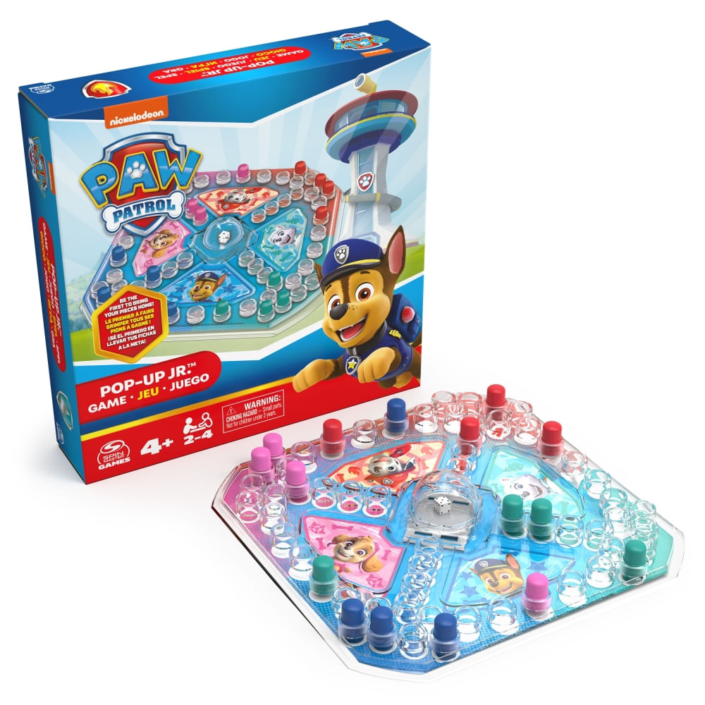 Juego de Mesa Popper Jr Paw Patrol