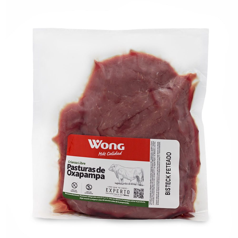 Bisteck Feteado Wong Pasturas de Oxapampa x kg