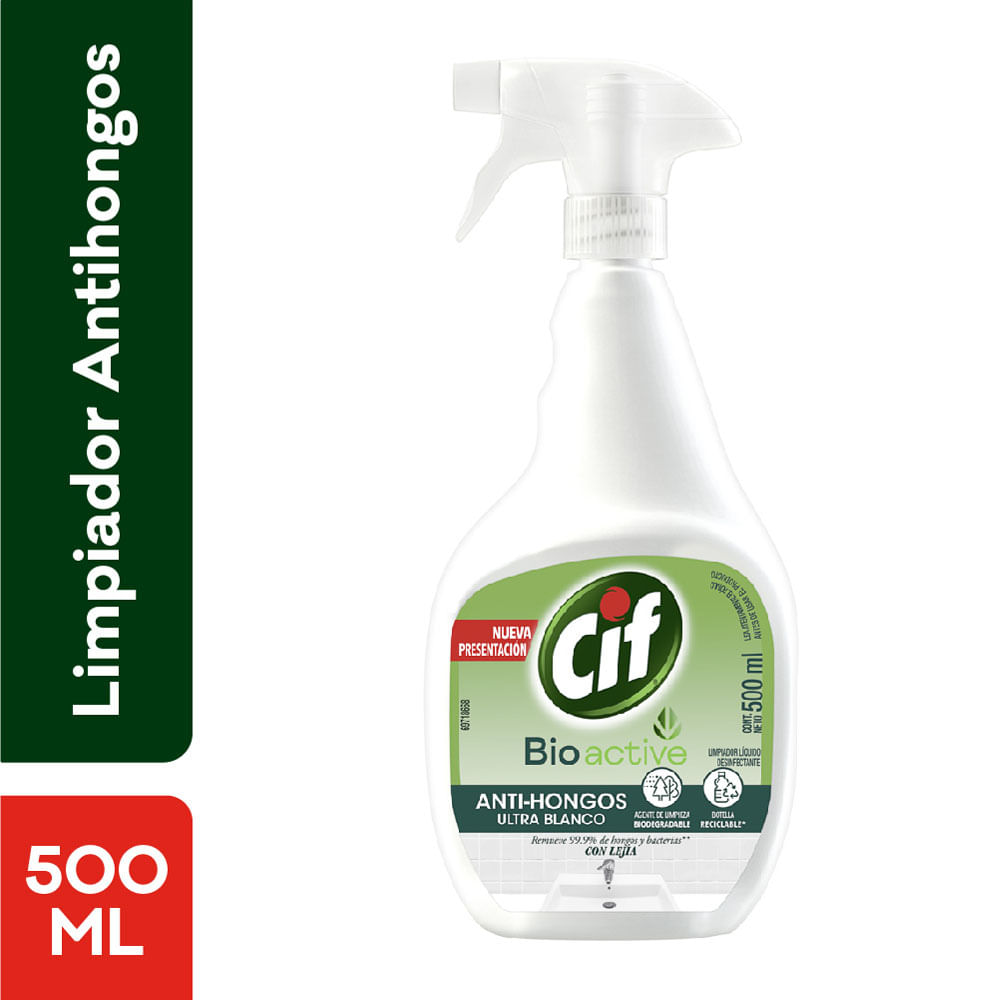 Limpiador Baño Antihongos Cif Gatillo 500 ml