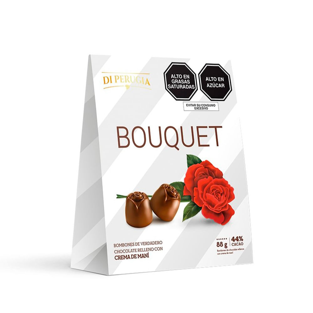 Bombones con Crema de Maní Di Perugia Bouquet 88g