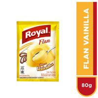 Flan en Polvo Royal Sabor a Vainilla 80g